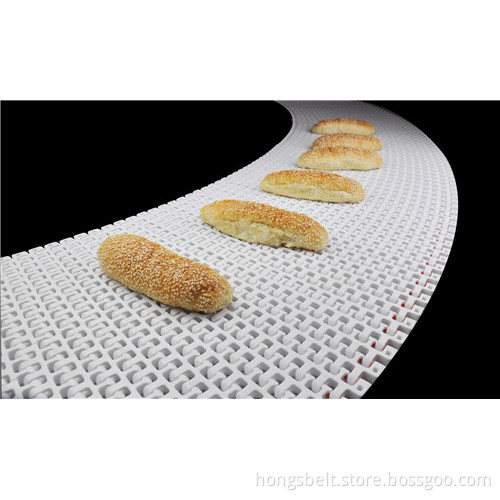 Curved Food Grade Industry Modular Conveyor Belt